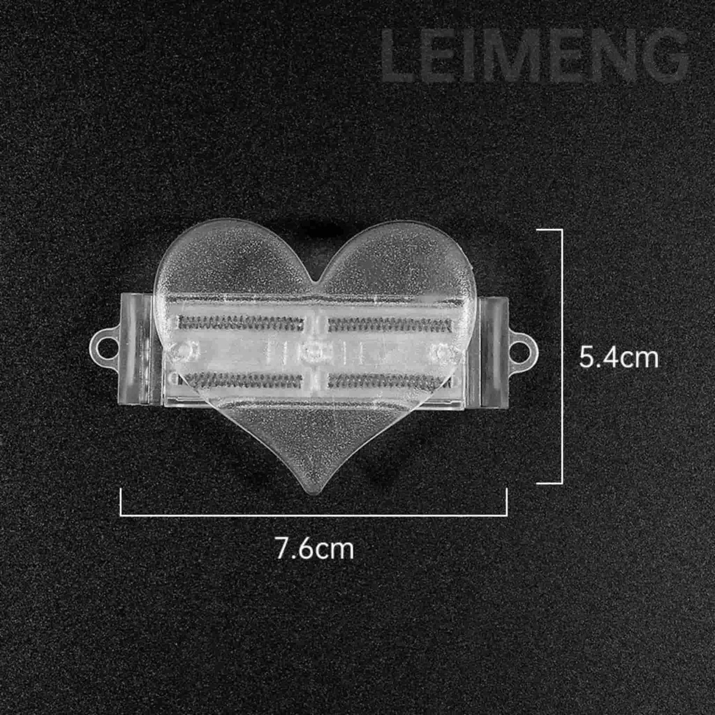 Heart shaped phone back clip perfect for DIY customization