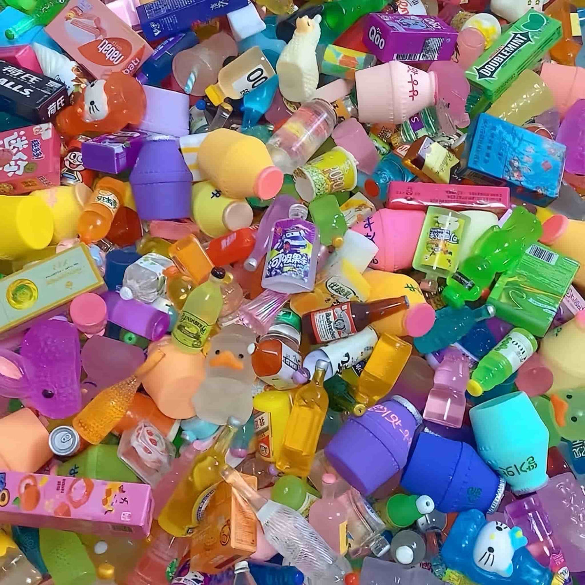 Wholesale 100Pcs 3D Bottle Resin Charms