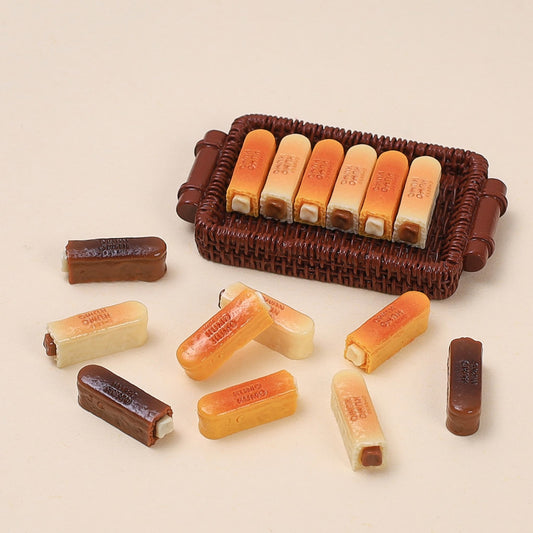 3D Bread Resin Charms | Mini DIY Decoden Embellishments