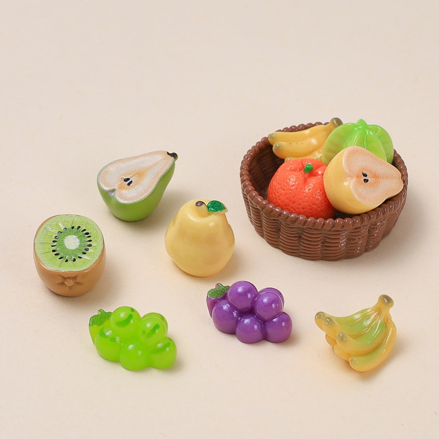 3D Fruit Resin Charms | Mini DIY Decoden Embellishments