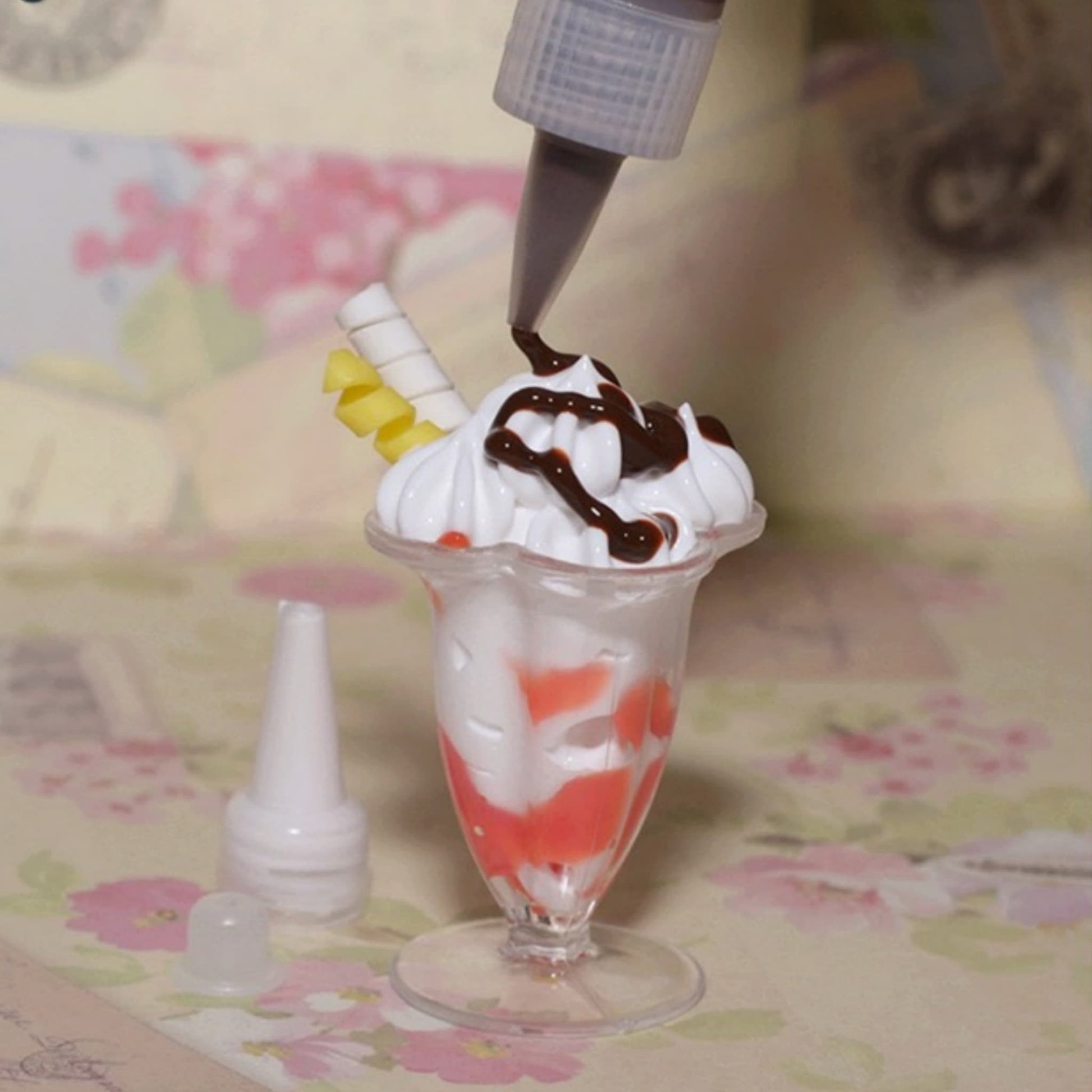 DIY simulation jam bottle 22ml - realistic miniature craft material for baroque-inspired embellishments and kawaii decorations