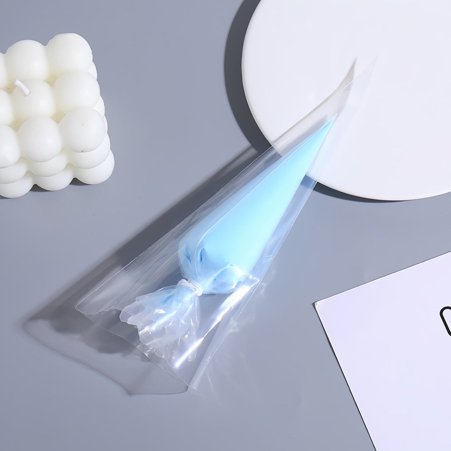 Cream Glue Piping Bag for DIY Crafts - 3 Sizes, 10pcs/Set