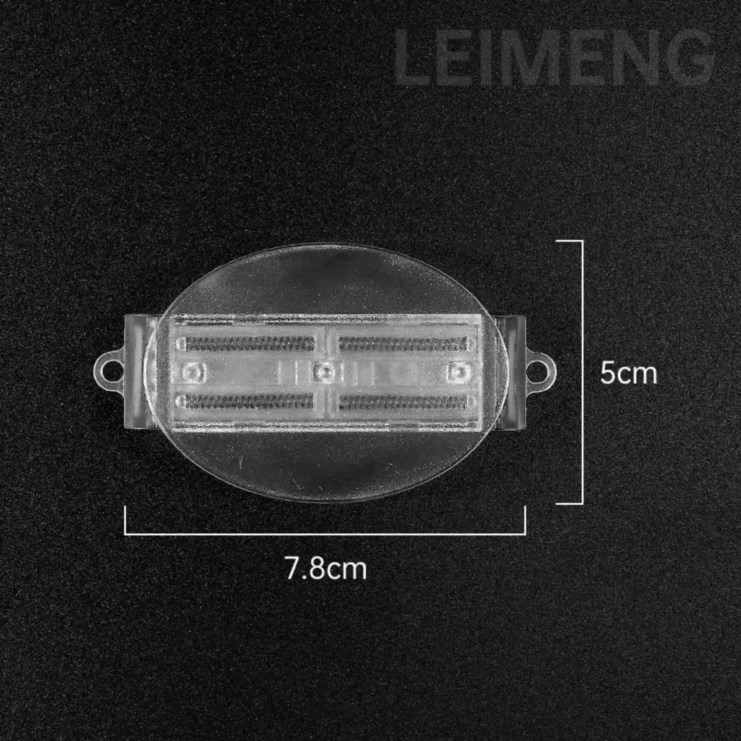 Ellipse shaped phone back clip for handmade decoration