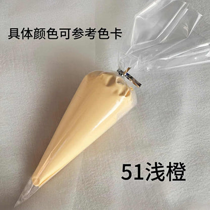 Light orange cream glue peachy shade for decoden accessories