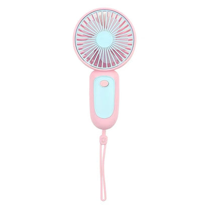 Portable fan charm for decoden DIY craft supply projects