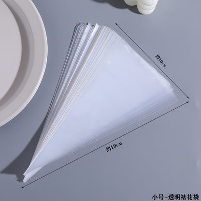 Cream Glue Piping Bag for DIY Crafts - 3 Sizes, 10pcs/Set