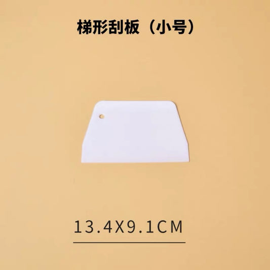 Baroque style decorating scraper set for premium decoden crafts