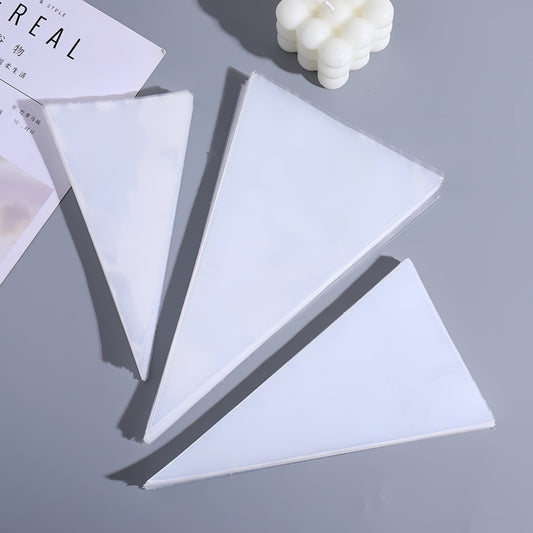 Cream Glue Piping Bag for DIY Crafts - 3 Sizes, 10pcs/Set