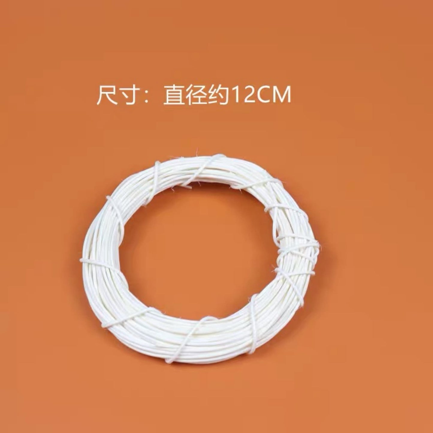 DIY Rattan Rings | Pearl Chain Hanging Ornament