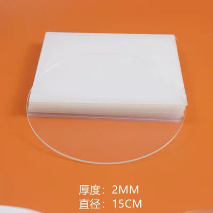 Scratch-resistant acrylic phone holder bottom plate