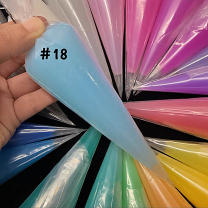 Pastel color cream glue for minimalist DIY projects