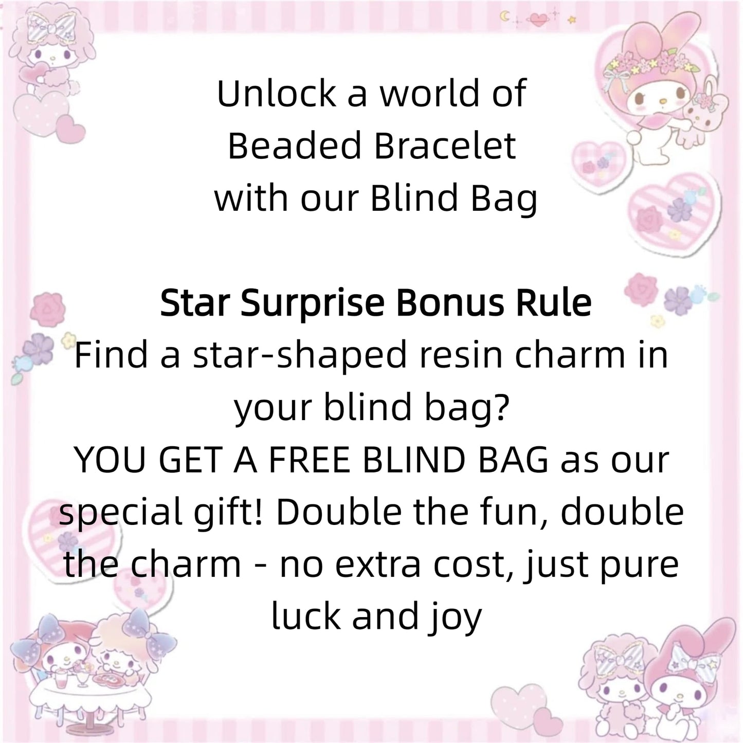 Beaded Bracelet Lucky Bag | Surprise Blind Box Collection