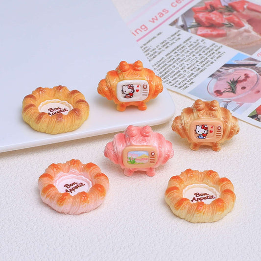 Bread Resin Charms | DIY Decoden Embellishments
