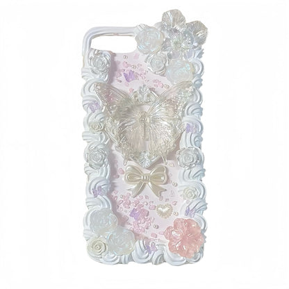 Handmade baroque decoden case protecting phone