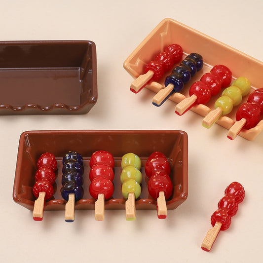 Candied hawthorn resin charms for decoden phone case decoration