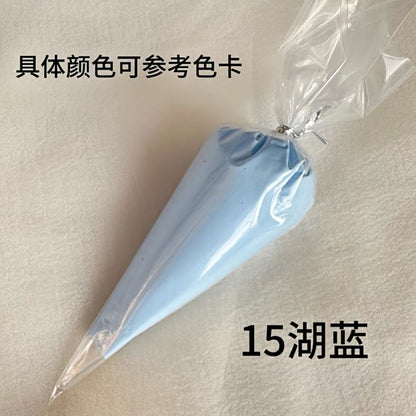 Blue cream glue 100g with piping tips for handmade