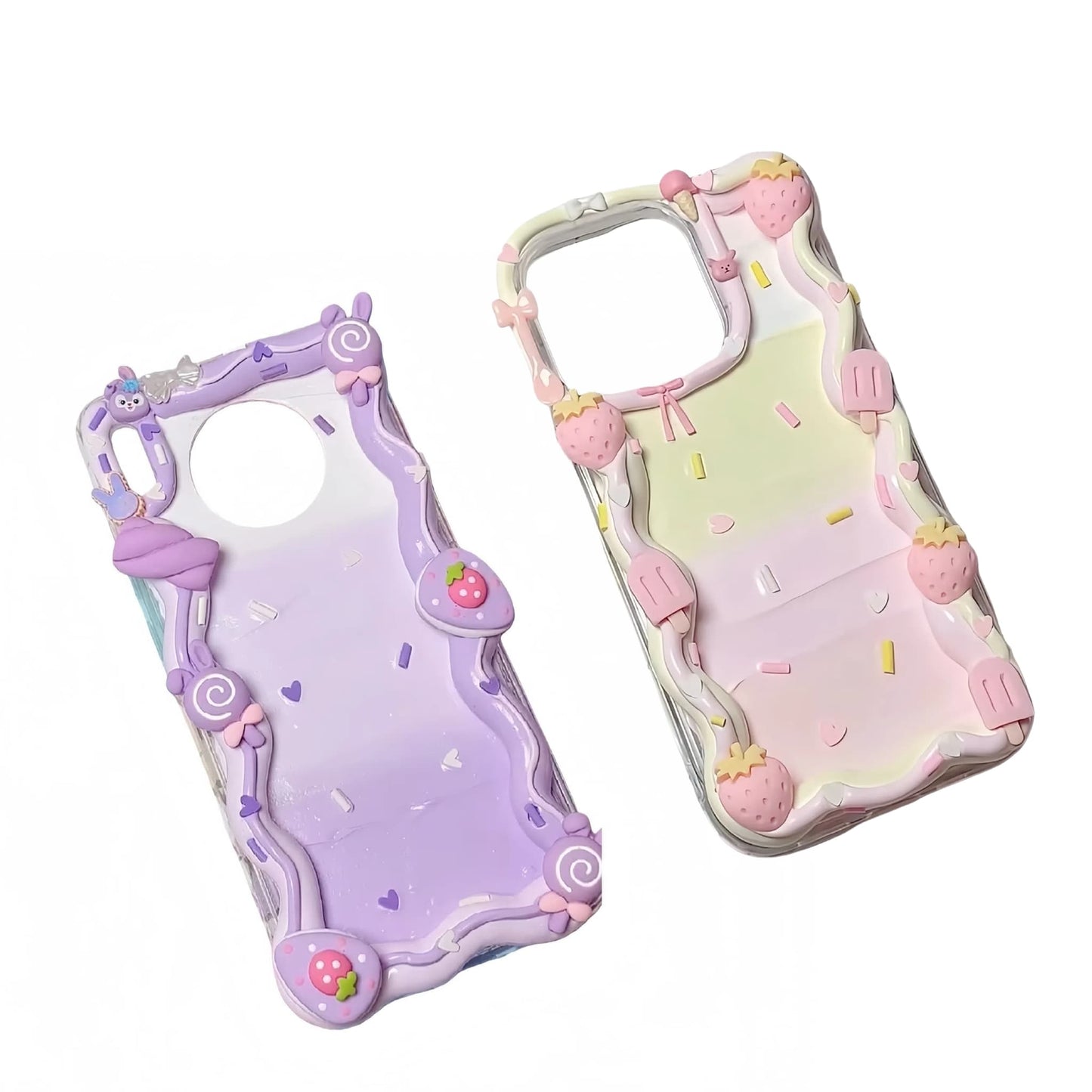 strawberry decoden phone case