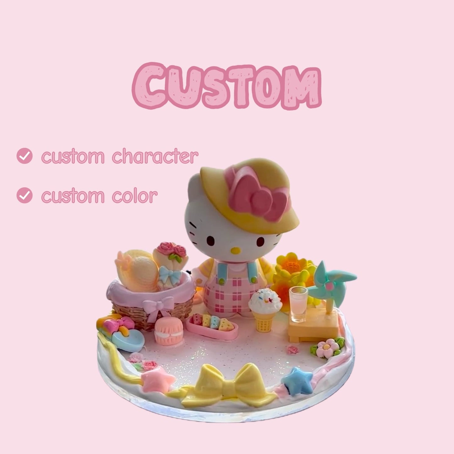 Custom Decoden Phone Stand