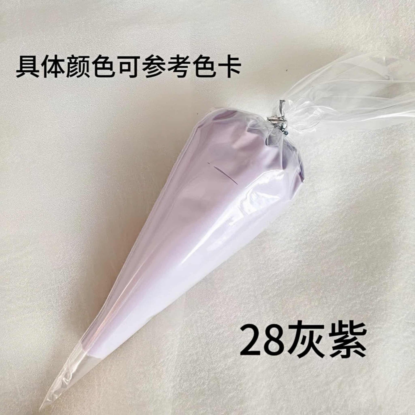 Purple cream glue pearlescent finish for handmade accessories
