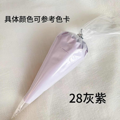 Purple cream glue pearlescent finish for handmade accessories
