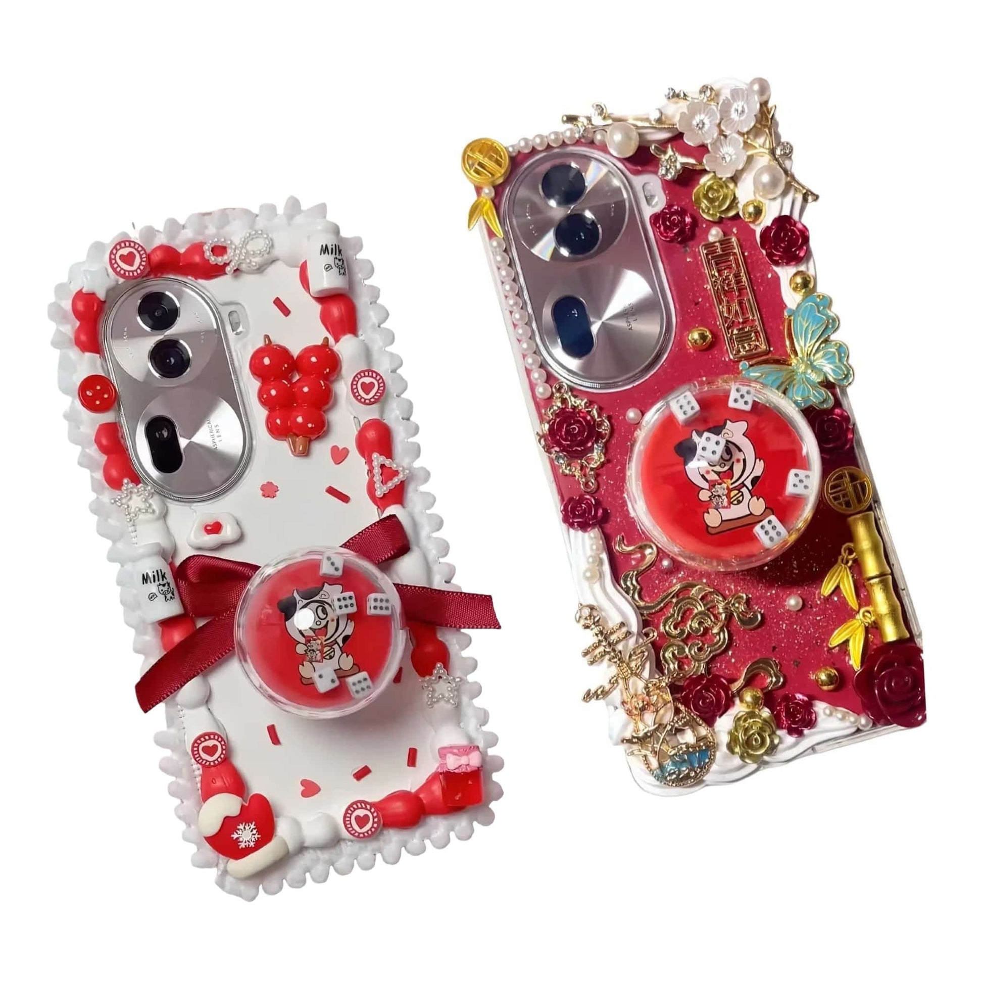 red decoden phone case