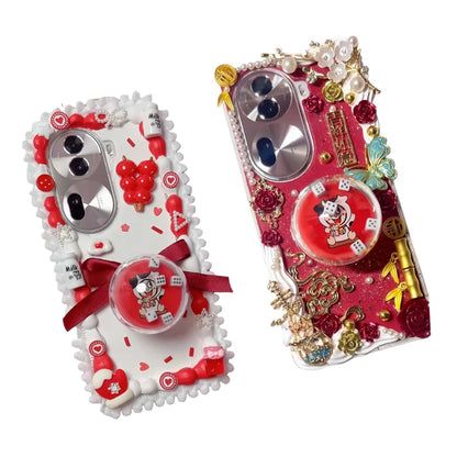 red decoden phone case