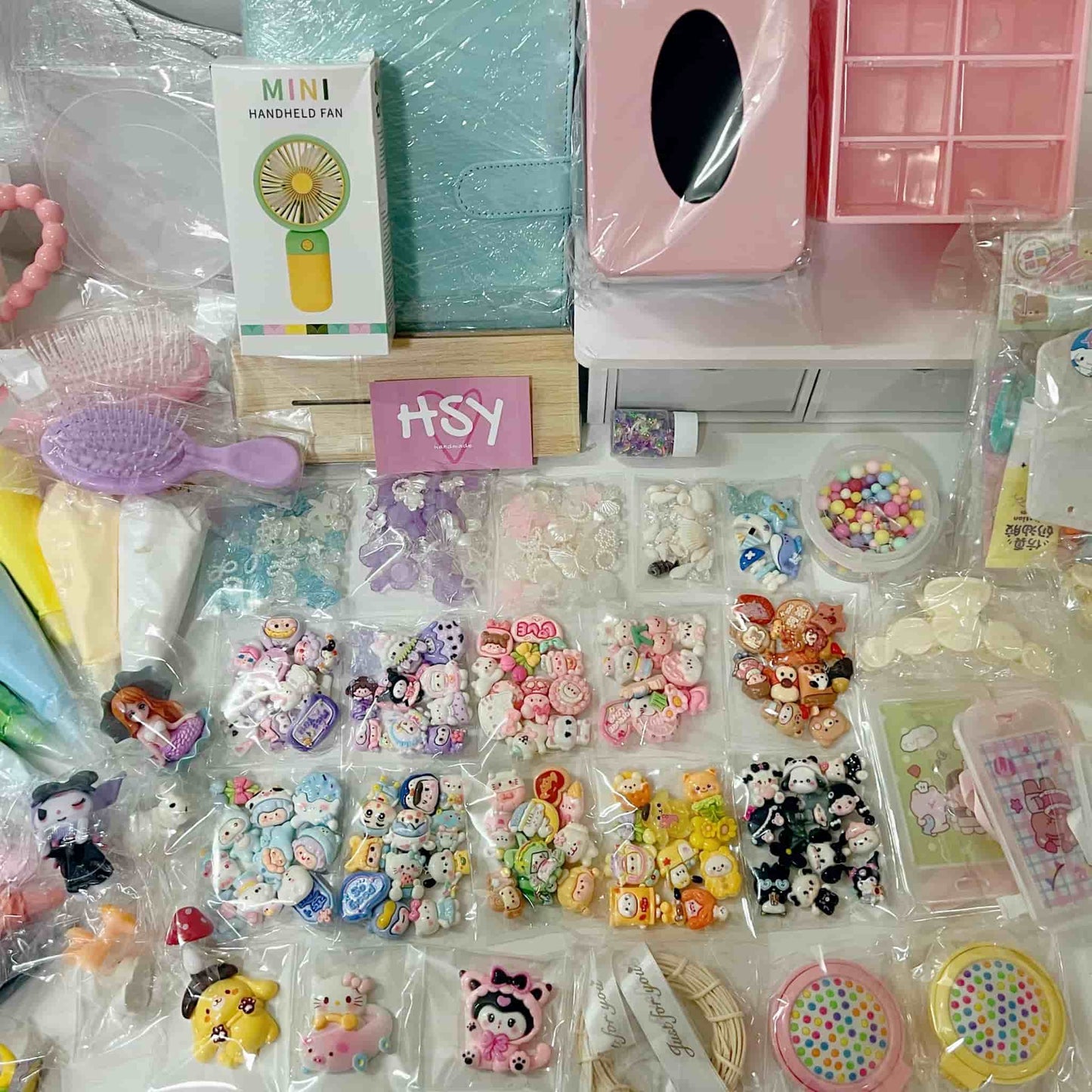 diy cream glue lucky box