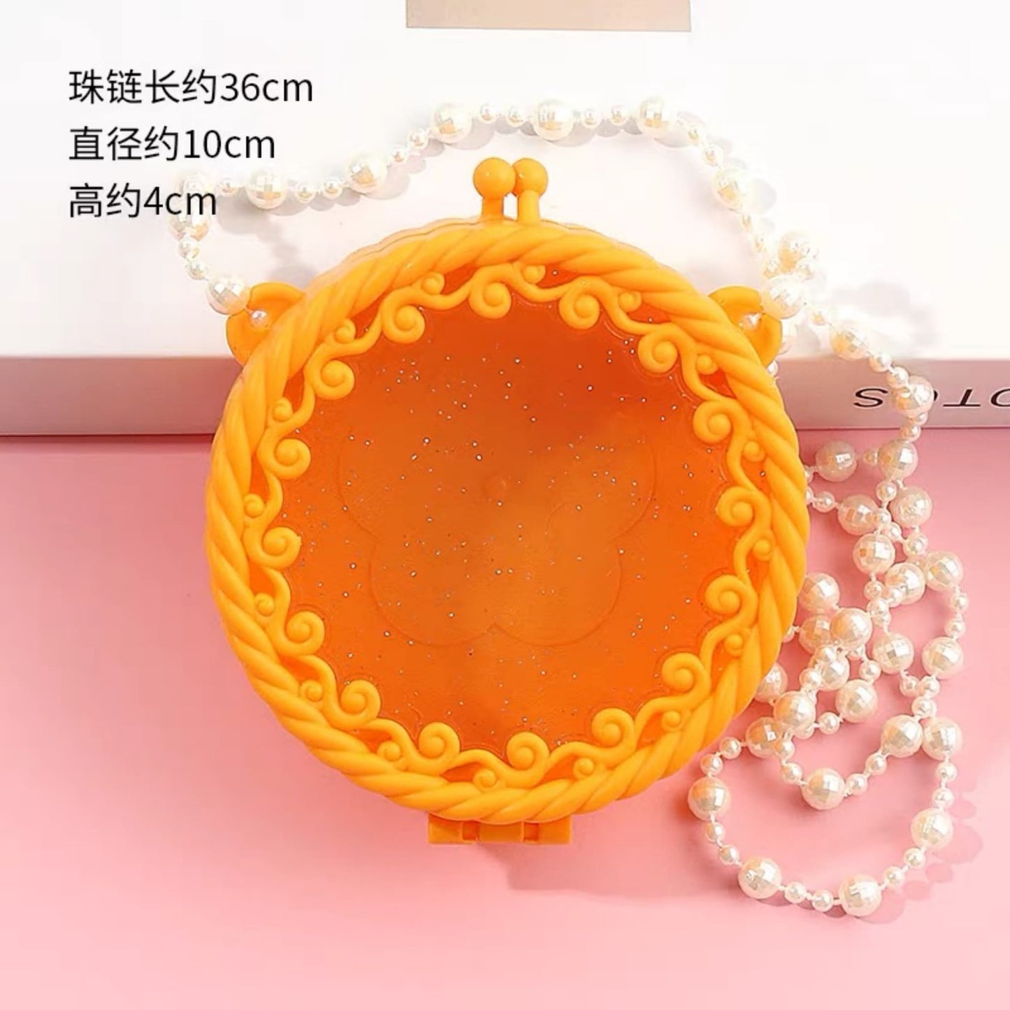 Styled crossbody bag with DIY embellishments showing Y2K aesthetic design