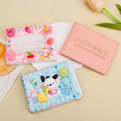 Driver's License Cover for Cream Glue DIY