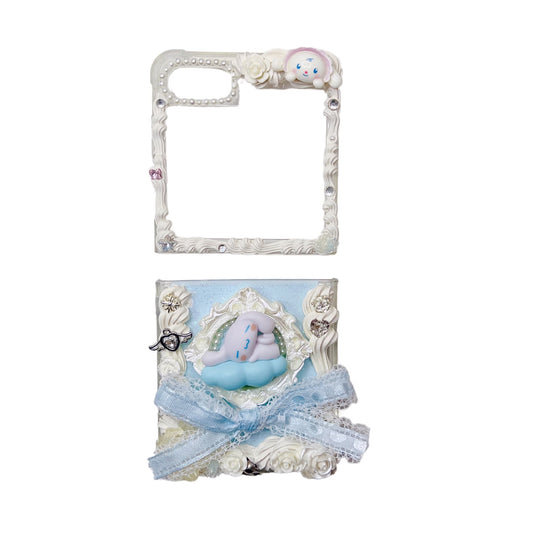 Fairytale Cinnamoroll Cream Glue Desig Handmade Decoden Phone Case