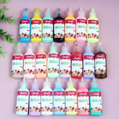 22ml DIY faux jam bottles in vibrant fruit colors - realistic simulation jam for decoden phone cases and kawaii craft projects