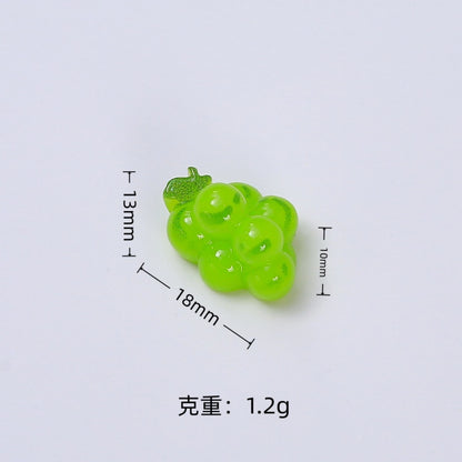 3D Fruit Resin Charms | Mini DIY Decoden Embellishments