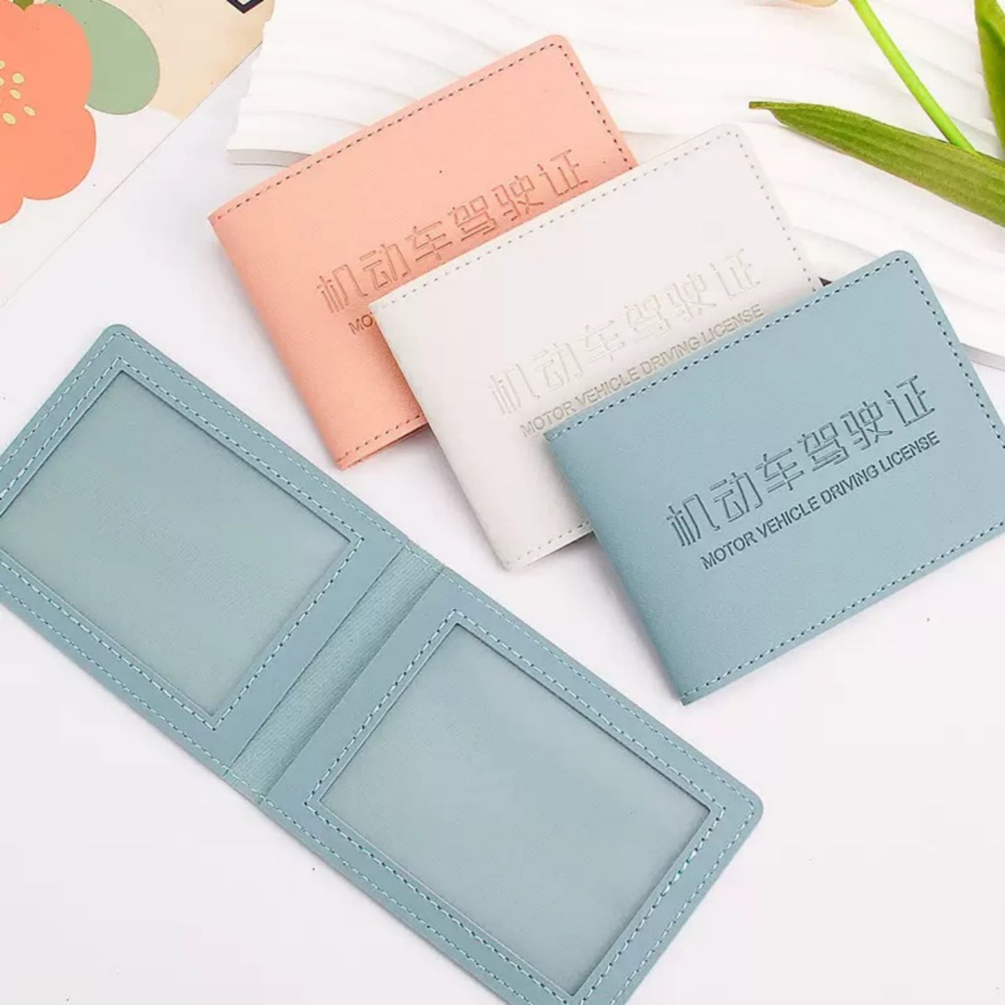 Driver's License Cover for Cream Glue DIY