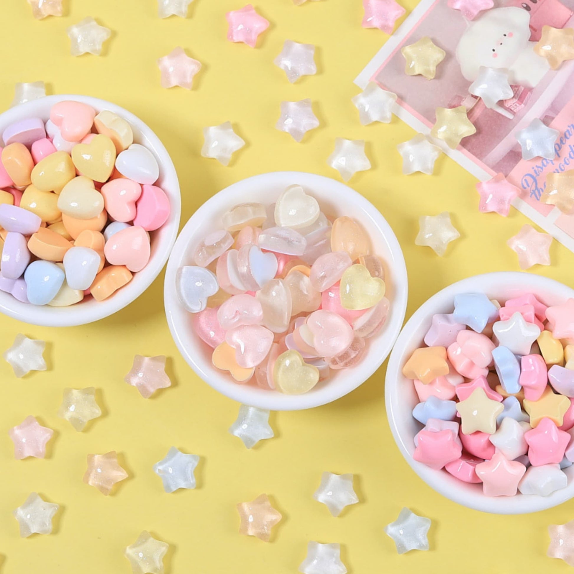 Y2K style miniature resin charms for DIY decoden phone cases and handmade accessories