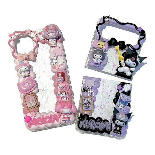 My Melody & Kuromi Decoden Phone Case