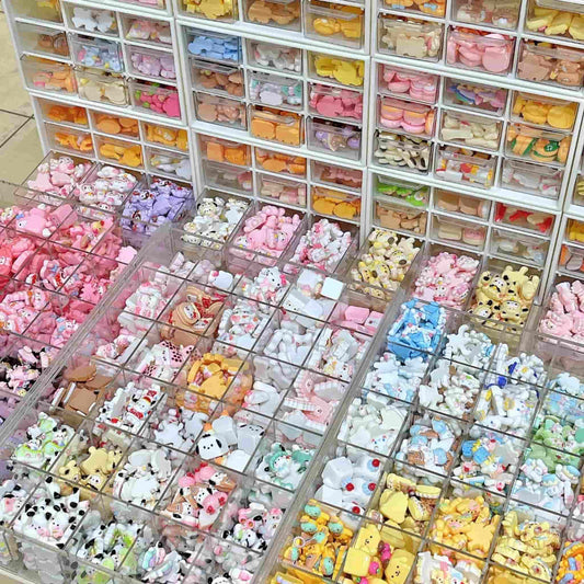 Wholesale 300Pcs Mixed Mini Size Resin Charms