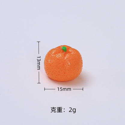 3D Fruit Resin Charms | Mini DIY Decoden Embellishments
