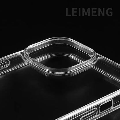 Transparent DIY phone case with smooth surface for handmade crafts