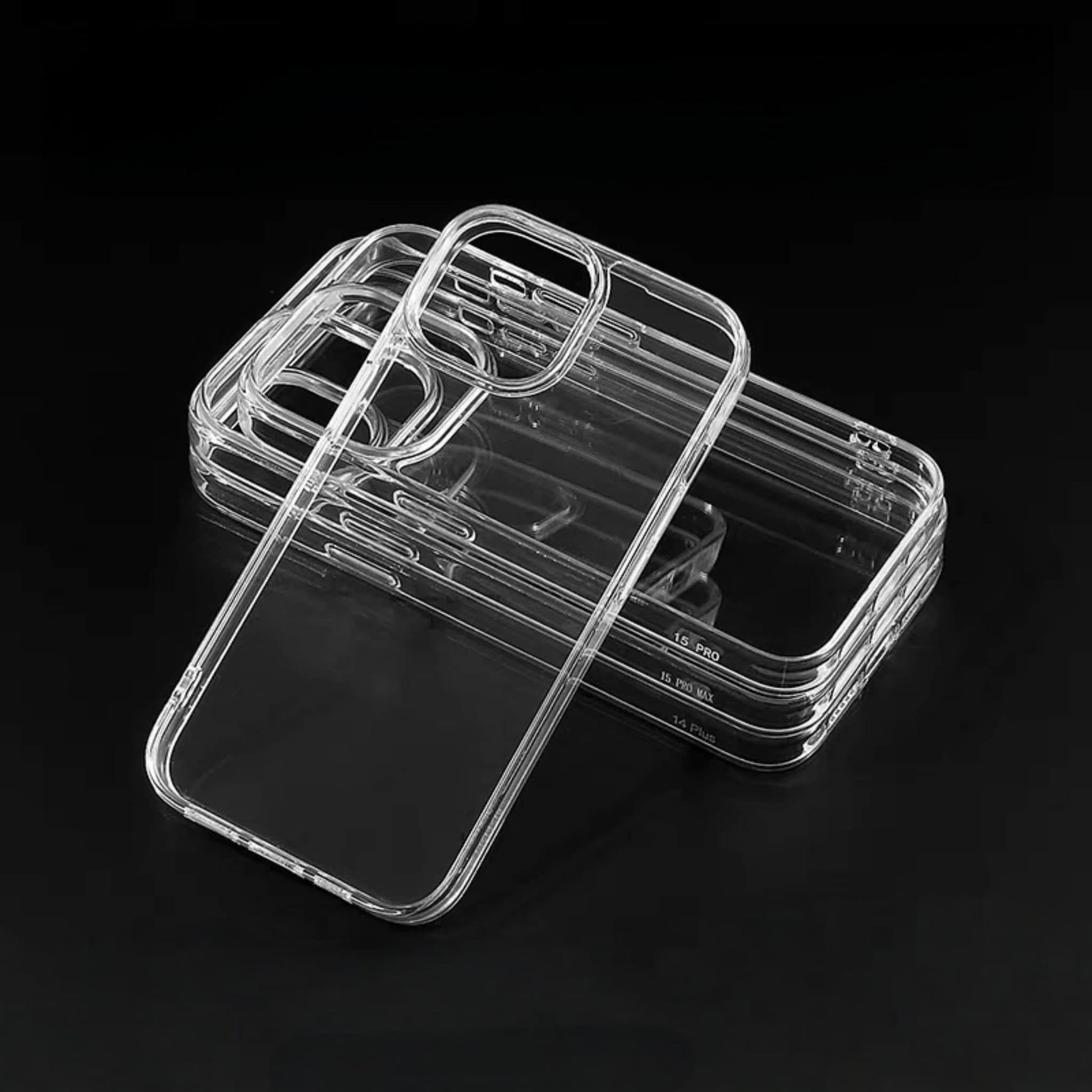 Clear phone case for cream glue DIY with shockproof protection