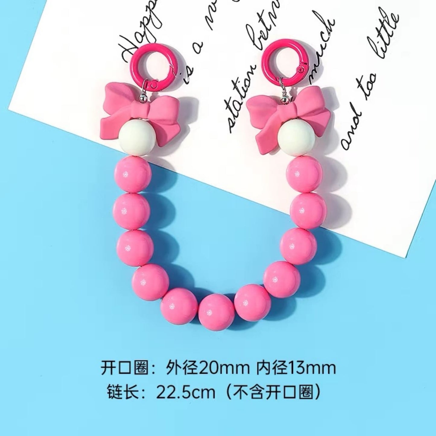 Handmade Beaded Chain | Multi-Use Phone, Bag & Key Lanyard