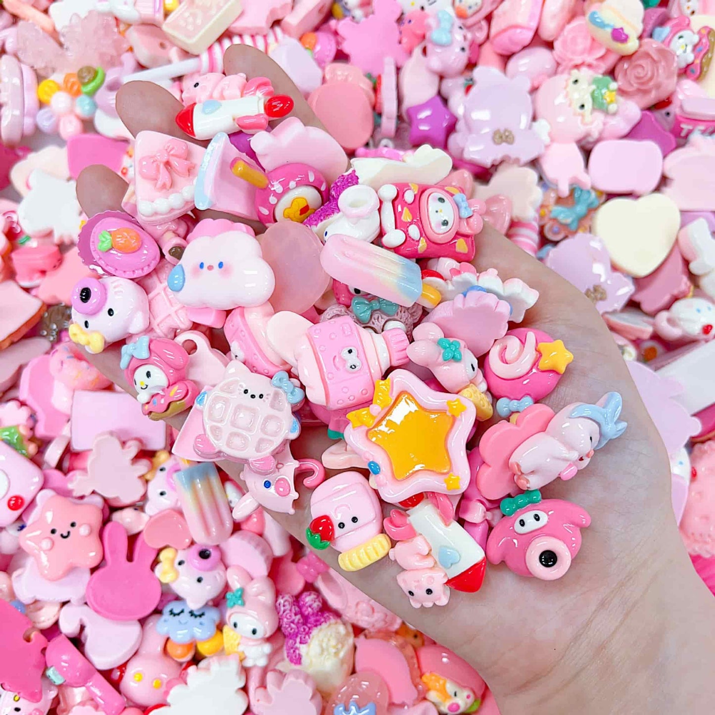 Mixed Resin Charms | DIY Decoden Embellishments