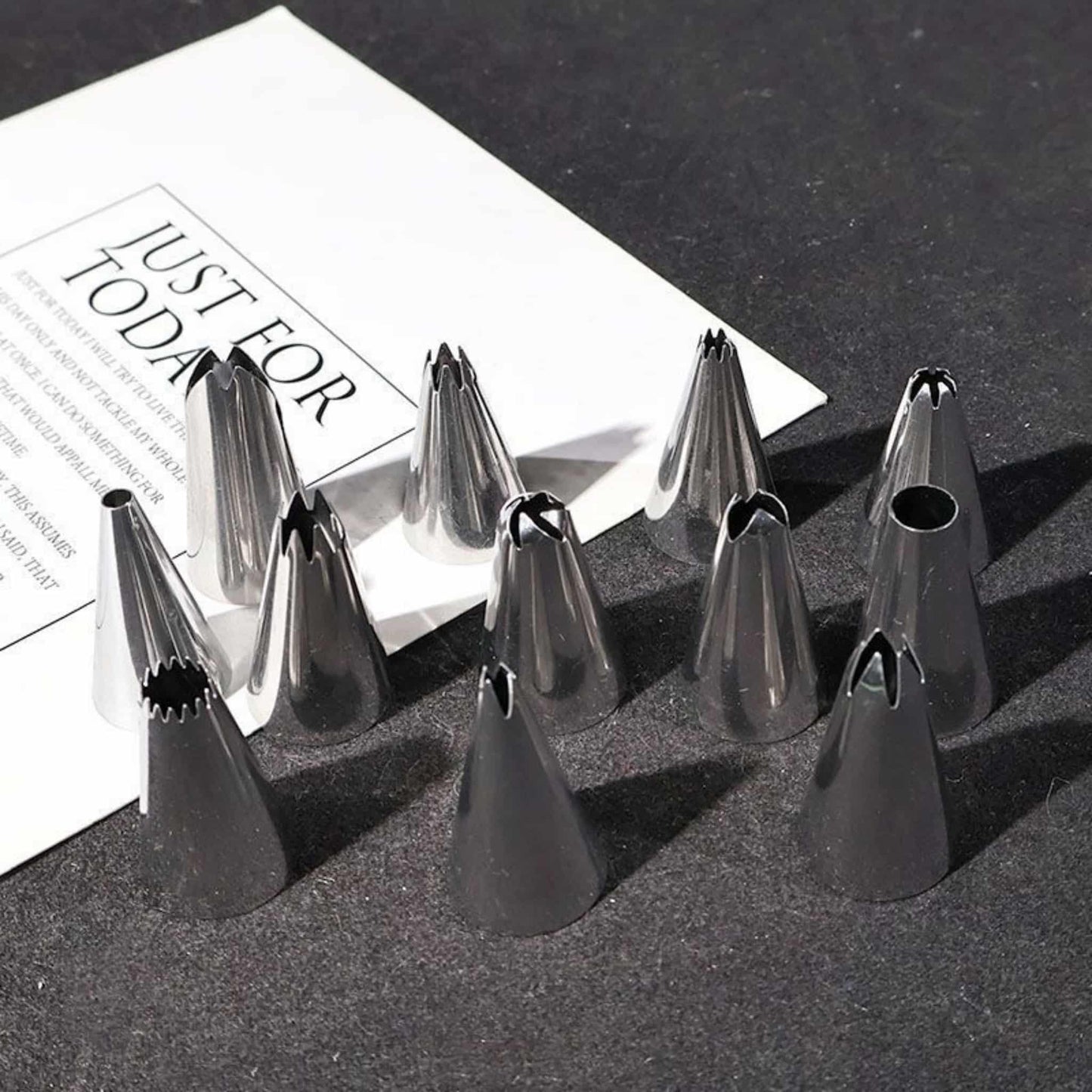 Premium cream glue piping nozzle set for DIY decoden crafts
