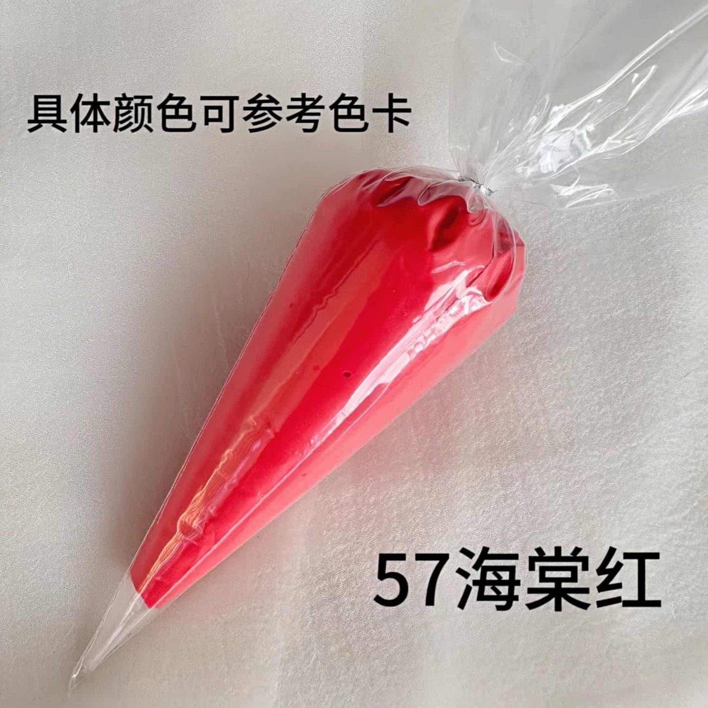 Red cream glue classic vibrant shade for decoden accessories