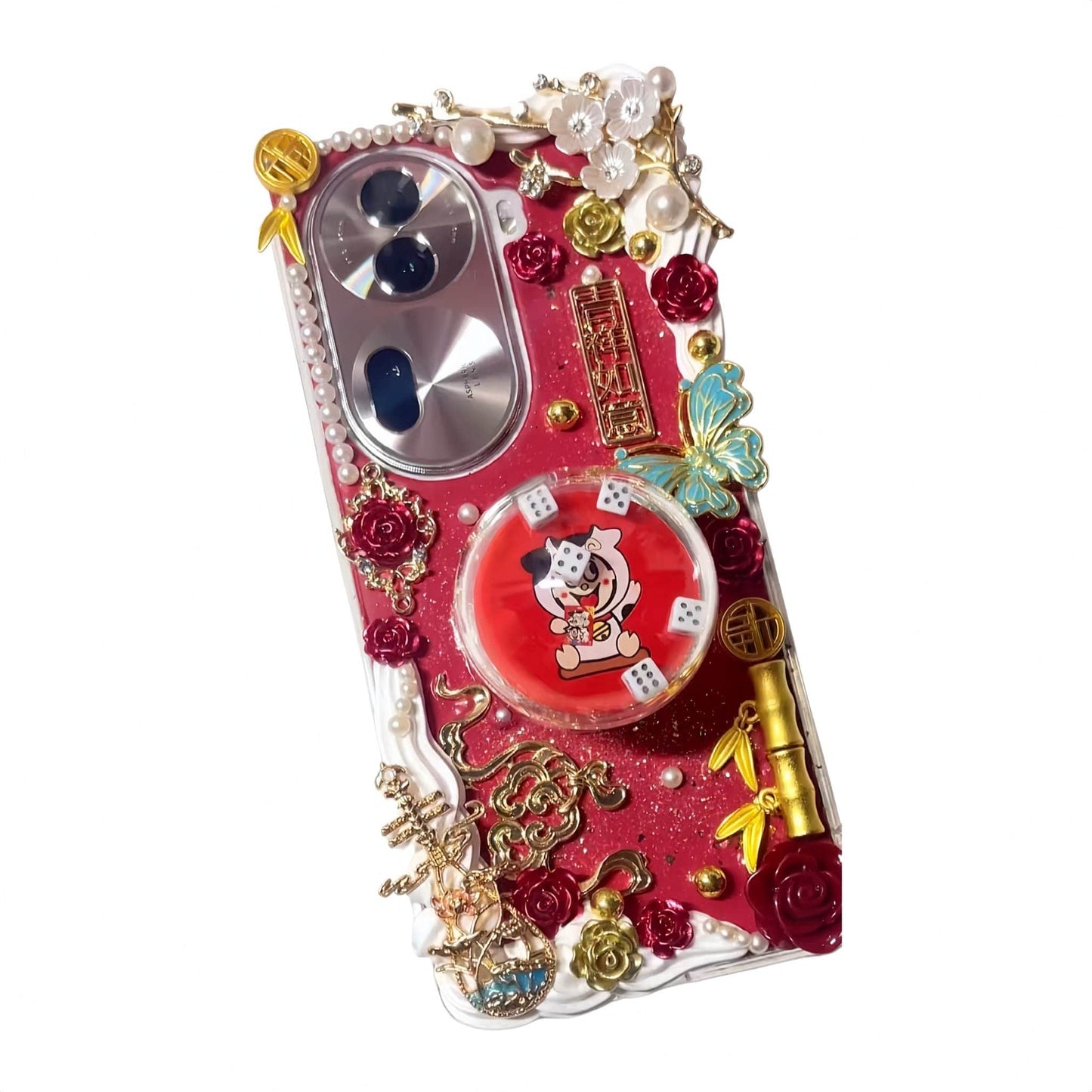 cream glue decoden phone case