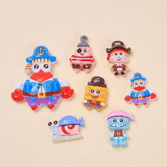 Colorful resin charms assortment for decoden phone case decoration