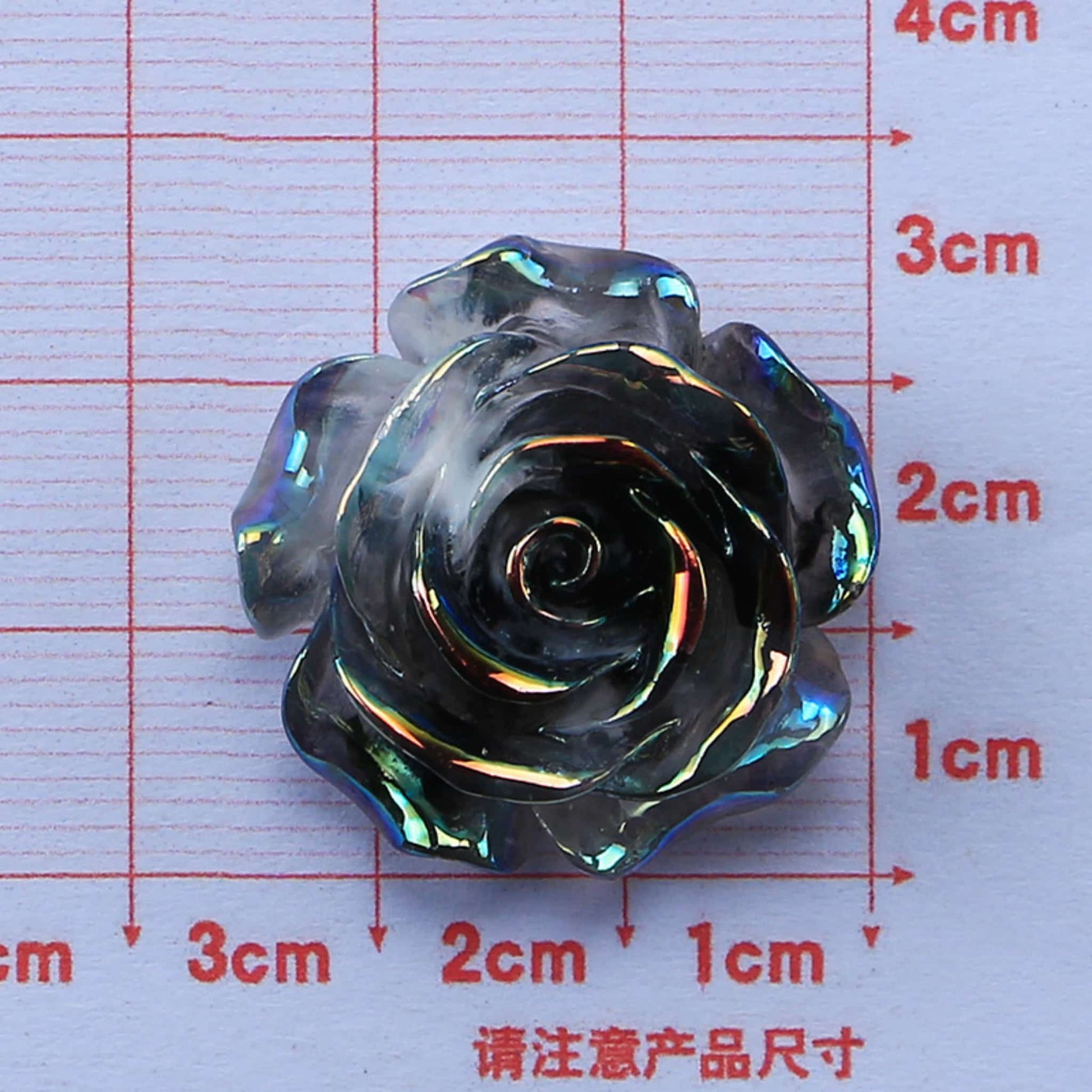 Rococo resin decoration - vintage-inspired baroque charm for DIY projects