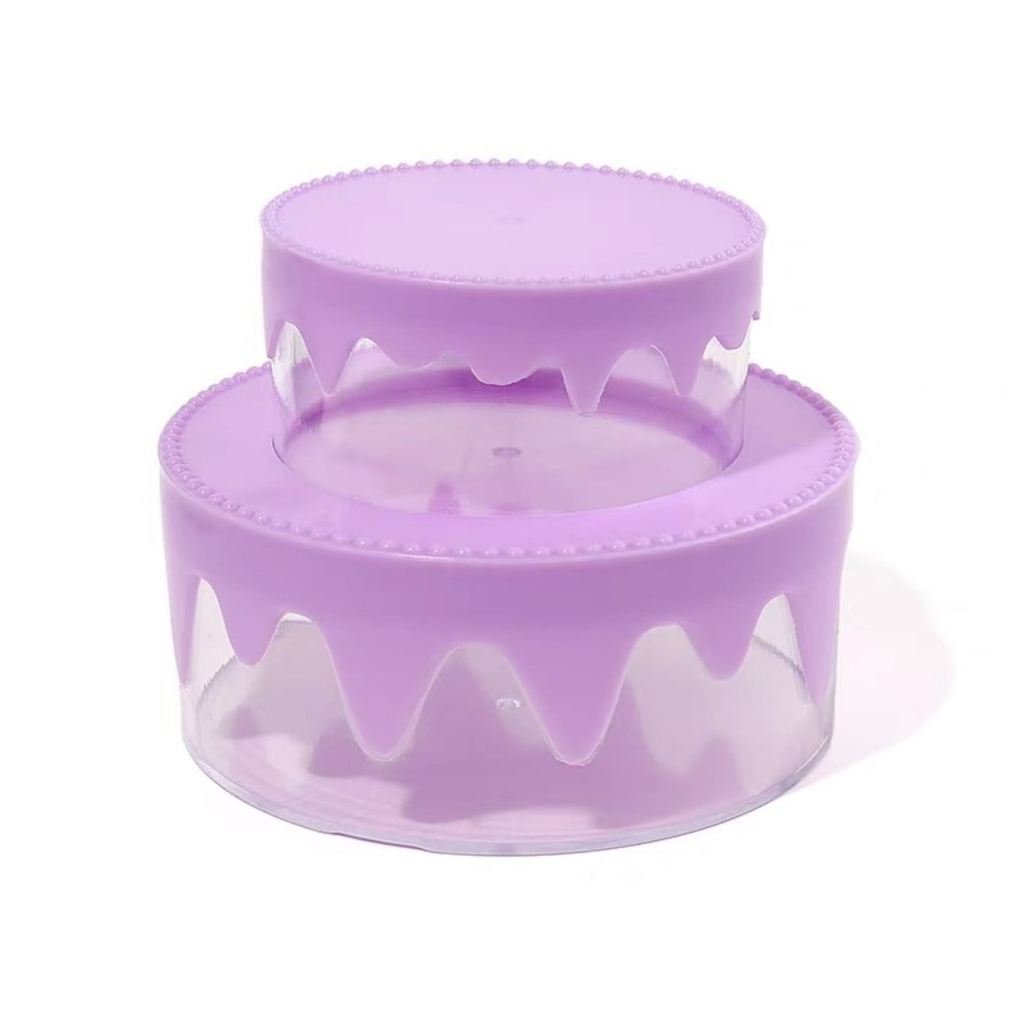cake-shaped-storage-box-side-profile-double-layer-design