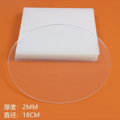 Transparent acrylic phone stand base for decoden crafts
