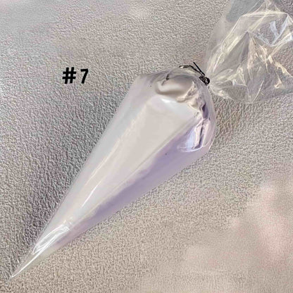 Two-tone purple and white clear crystal cream glue for decoden DIY phone accessories