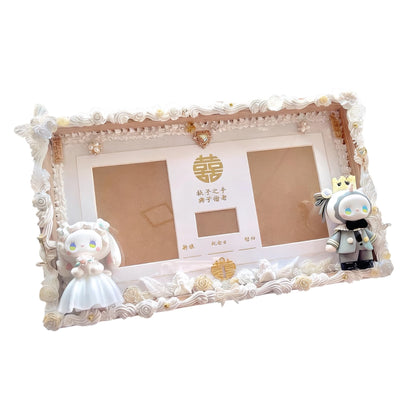 Emma Handmade Cream Glue Decoden Wedding Certificate Frame